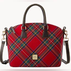 Dooney & Bourke Red Plaid Handbag. Still in the box unopened! Make an Offer!